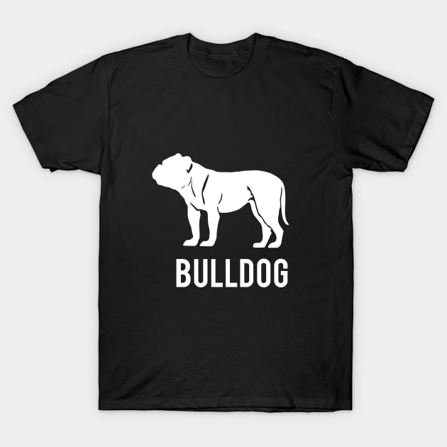 Bulldog design T-Shirt by cypryanus